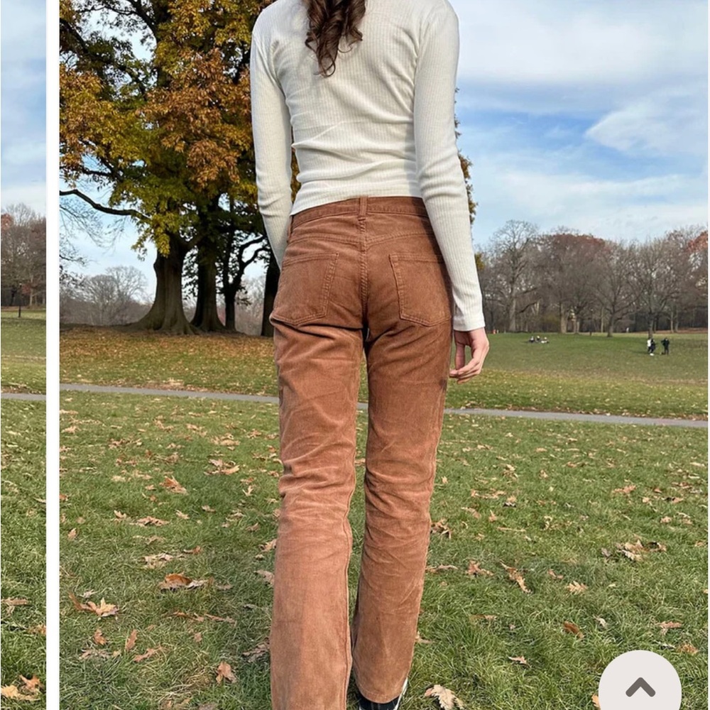 Brandy Melville Addison Brown Corduroys